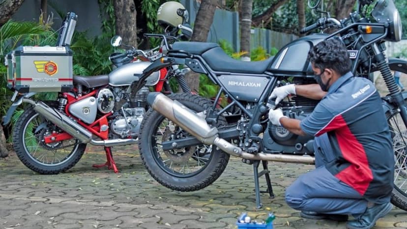 Royal Enfield Service on Wheels